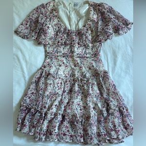 Hello Molly Angel Biba Floral Mini Dress